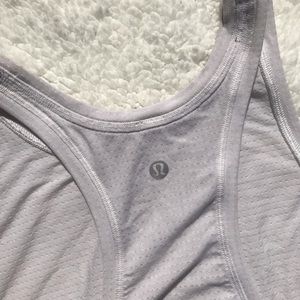 Lulu lemon white tank top size 6